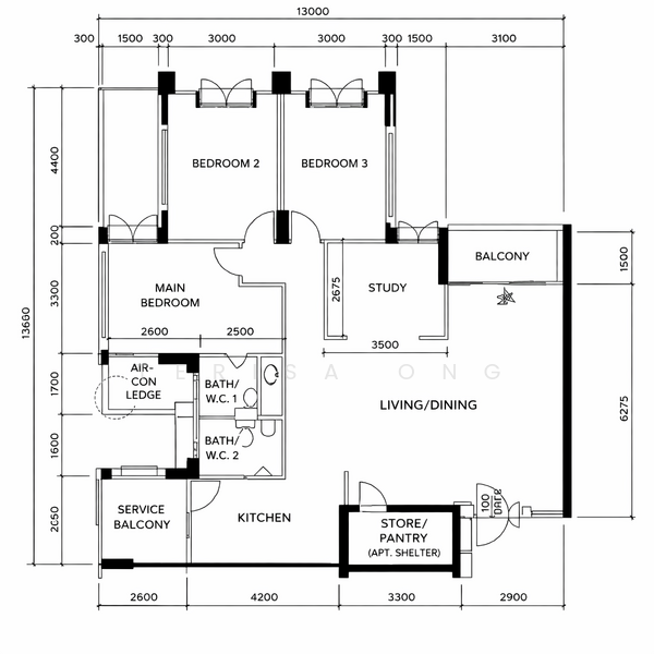 For Rent St Michael Regency