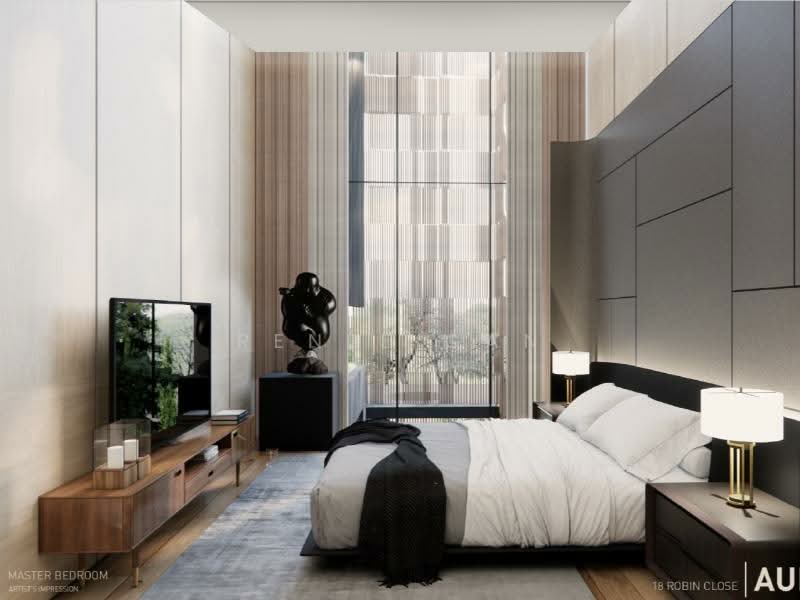 ✨Brand New Modern Luxe D10 3.5 Sty semi d✨1km ACS SCGS Pri ✨Pool & lift Semi-Detached House For Sale at S$ 14,980,000 | PropertyGuru Singapore - Master Bedroom