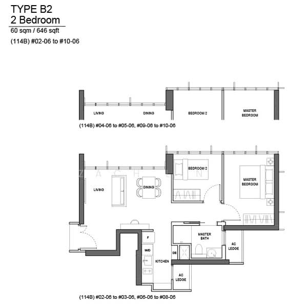 LIV @ MB, 114B Arthur Road, 2 Bedrooms, 646 sqft, Condominium For Sale, by Zach Lin, 500074010 - PropertyGuru.com.sg