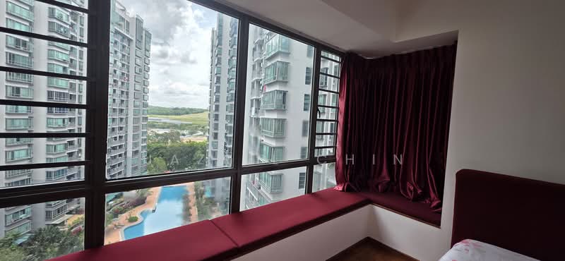 The Quintet, 36 Choa Chu Kang Street 64, 3 Bedrooms, 1,259 sqft, Condominium For Rent, by Jazrel Chin, 500074014 - View from Master Bedroom - PropertyGuru.com.sg