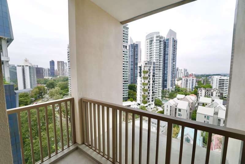 Sanctuary @ Newton, 2 Surrey Rd, 2 Bedrooms, 807 sqft, Condominium For Rent, by Eugene Tay, 500074159 - Balcony - PropertyGuru.com.sg