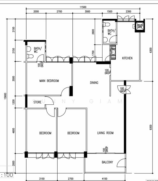 605 Bedok Reservoir Road, 605 Bedok Reservoir Road, 3 Bedrooms, 1,302 sqft, HDB Flat For Sale, by Sunny Giam, 500074165 - PropertyGuru.com.sg