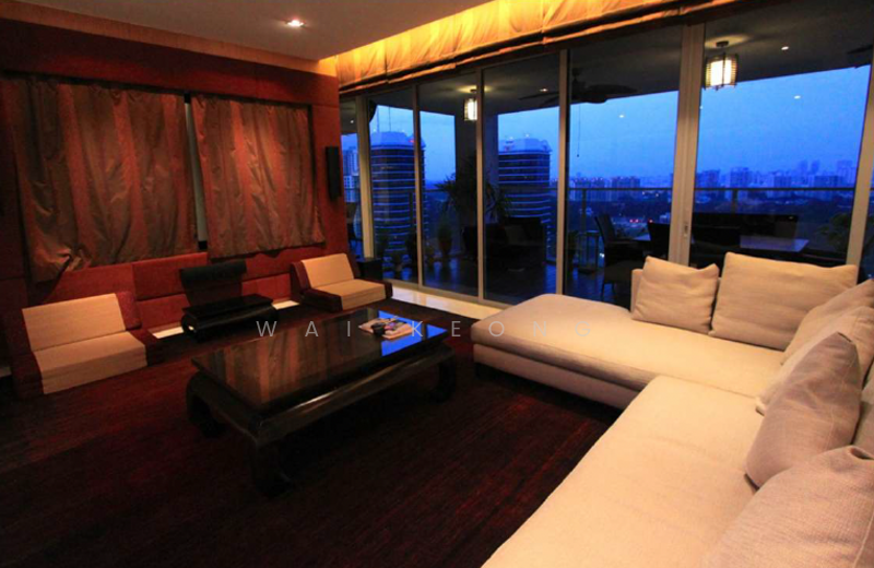 Sky @ Eleven, 5 Thomson Lane, 4 Bedrooms, 2,820 sqft, Condominium For Rent, by Wai Keong, 500074195 - Living Room - PropertyGuru.com.sg