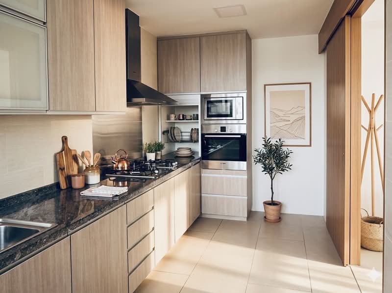 The Seafront on Meyer Condominium For Sale at S$ 4,300,000 | PropertyGuru Singapore - Kitchen