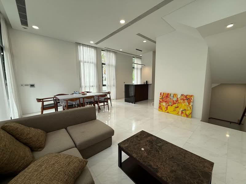 Alias Villas Cluster House For Sale at S$ 4,740,000 | PropertyGuru Singapore - Living Room