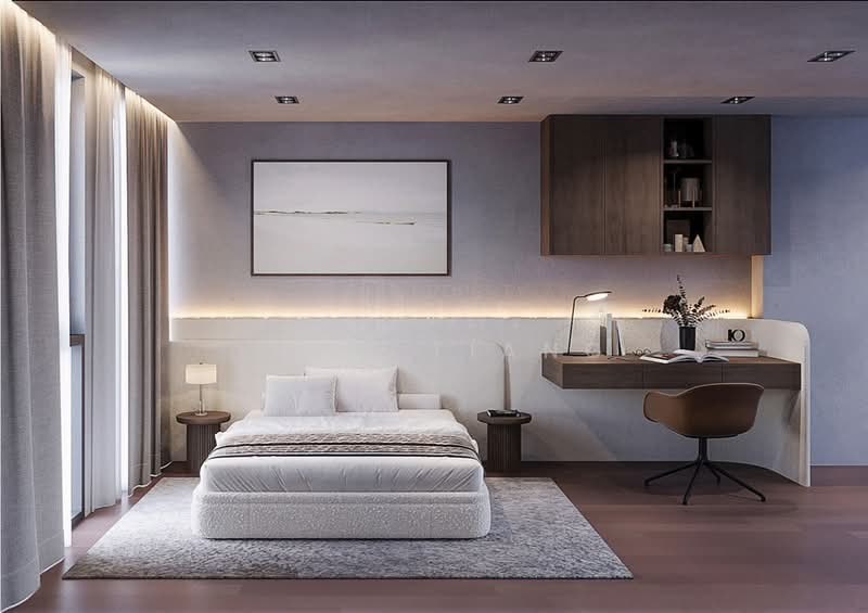 ❤️GIANT⚡️Brand New 4 Lvls Inter-Terrace in Seletar Hills Estate w Mezzanine, Attic & Lift Terraced House For Sale at S$ 7,128,000 | PropertyGuru Singapore - Bedroom