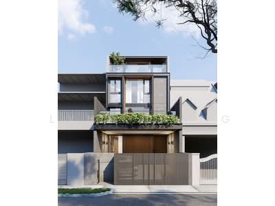 For Sale - ❤️GIANT⚡️Brand New 4 Lvls Inter-Terrace in Seletar Hills Estate w Mezzanine, Attic & Lift