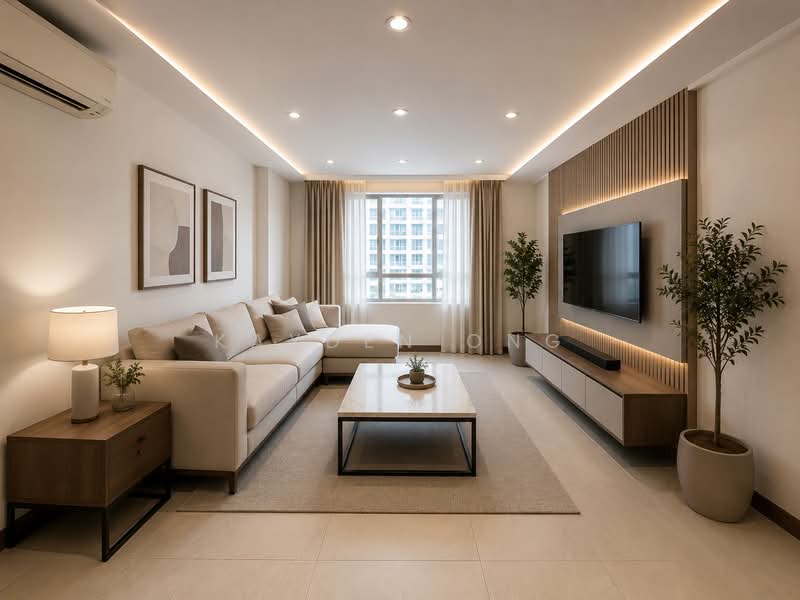 637A Punggol Drive, 637A Punggol Drive, 3 Bedrooms, 1,205 sqft, HDB Flat For Sale, by Kayden Ong, 500074377 - Living Room - PropertyGuru.com.sg