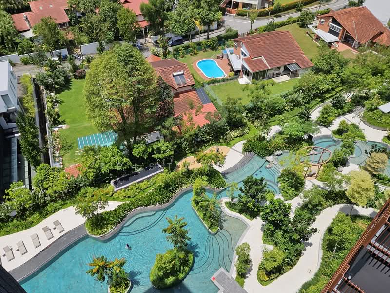 KI Residences At Brookvale, 10 Brookvale Drive, 3 Bedrooms, 1,173 sqft, Condominium For Rent, by Tristan Tan, 500074412 - Pool - PropertyGuru.com.sg