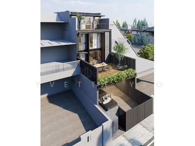 For Sale - ❤️GIANT⚡️Brand New Listing 4 Lvls Inter-Terrace w Mezzanine, Attic & Lift in Seletar Hills Estate