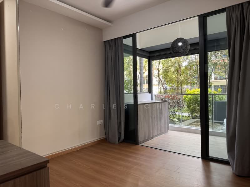 Hedges Park Condominium, 77 Flora Drive, 2 Bedrooms, 915 sqft, Condominium For Rent, by Charles Chow, 500074485 - Balcony - PropertyGuru.com.sg