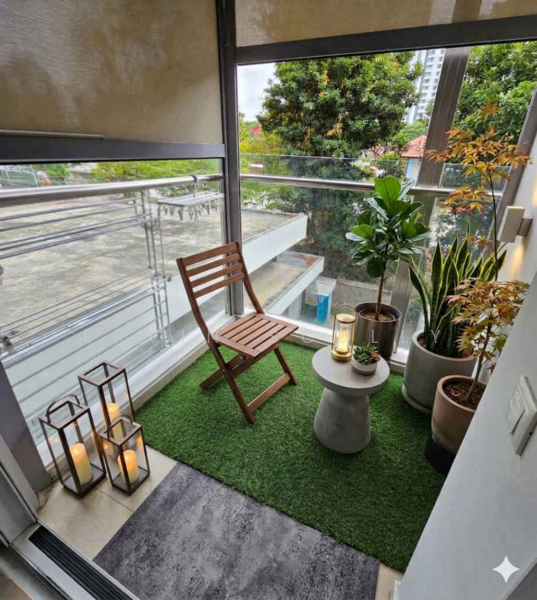 Suites @ East Coast Condominium For Sale at S$ 748,000 | PropertyGuru Singapore - Concept Balcony