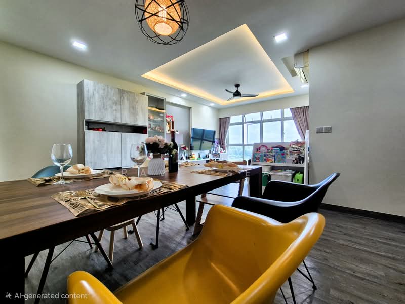 662A Edgedale Plains HDB Flat For Sale at S$ 720,000 | PropertyGuru Singapore - Dining Room