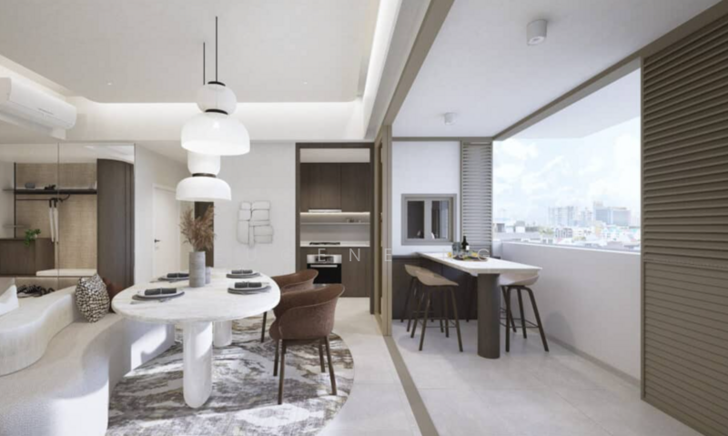 CHEAPEST 3BR FH $20xxpsf Just TOP, Hougang / Punggol / Sengkang, 3 Bedrooms, 1,023 sqft, Condominium For Sale, by Eugene Ng, 500074586 - Dining Room - PropertyGuru.com.sg