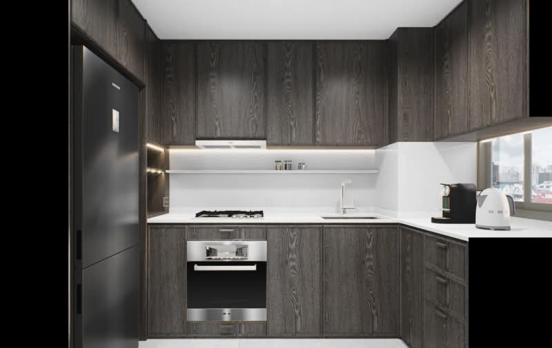 CHEAPEST 3BR FH $20xxpsf Just TOP, Hougang / Punggol / Sengkang, 3 Bedrooms, 1,023 sqft, Condominium For Sale, by Eugene Ng, 500074586 - Kitchen - PropertyGuru.com.sg