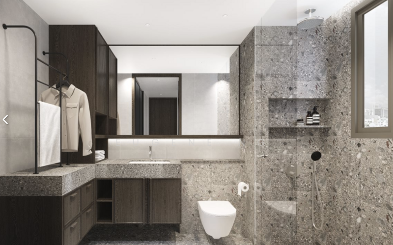 CHEAPEST 3BR FH $20xxpsf Just TOP Condominium For Sale at S$ 2,041,000 | PropertyGuru Singapore - Bathroom