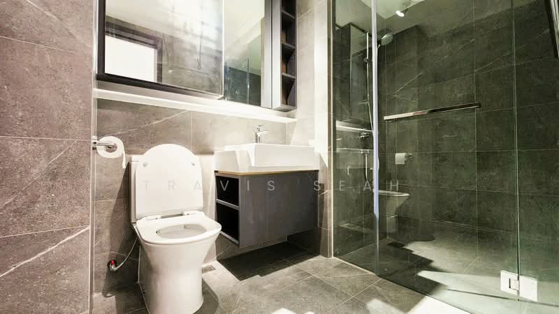 Riverfront Residences, 41 Hougang Avenue 7, 2 Bedrooms, 614 sqft, Condominium For Rent, by Travis Seah, 500074588 - Bathroom - PropertyGuru.com.sg