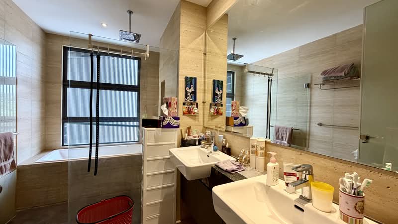 FH modern build @ Upp Thomson w unblocked views Corner Terrace For Sale at S$ 6,388,888 | PropertyGuru Singapore - Bathroom