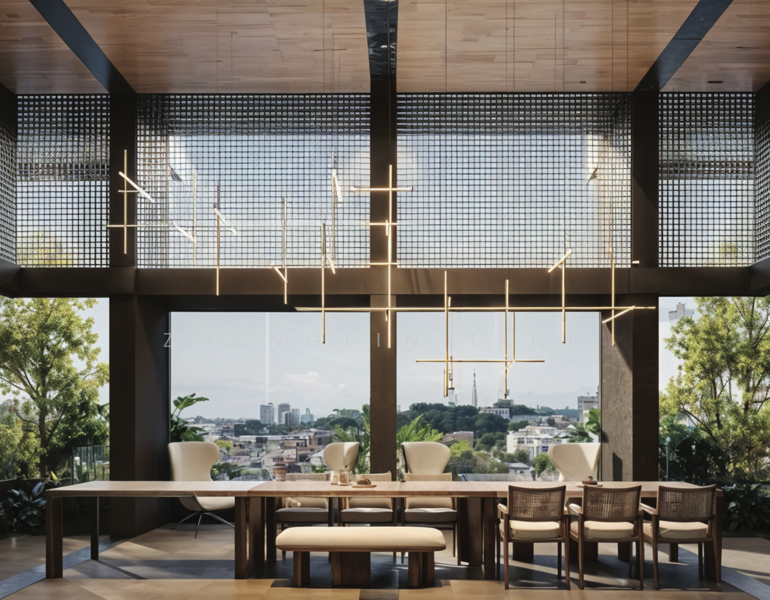 Pinery Residences Condominium For Sale at S$ 3,508,000 | PropertyGuru Singapore - Dining Room