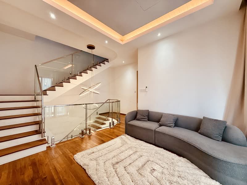 ⭐️⭐️LANDED7772 @ RENOVATED SEMI-D OFF SIGLAP Semi-Detached House For Sale at S$ 6,990,000 | PropertyGuru Singapore - Living Room