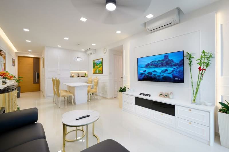 Kovan Melody Condominium For Sale at S$ 2,560,000 | PropertyGuru Singapore - Living Room