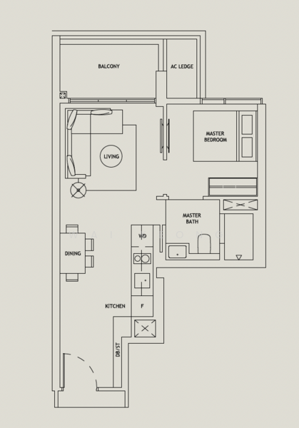 The Landmark, 173 Chin Swee Road, 1 Bedroom, 517 sqft, Condominium For Rent, by Wai Keong, 500074918 - PropertyGuru.com.sg