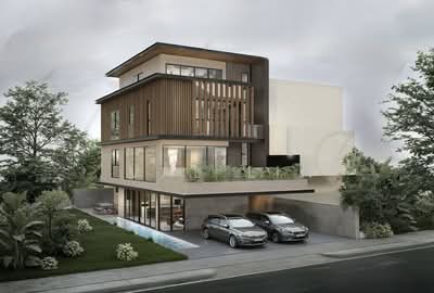 For Sale - ◤ D19 Serangoon Gardens Brand New Semi-D Wide Frontage ❤️ Val Lin 8800 8688 Top Landed Transactor