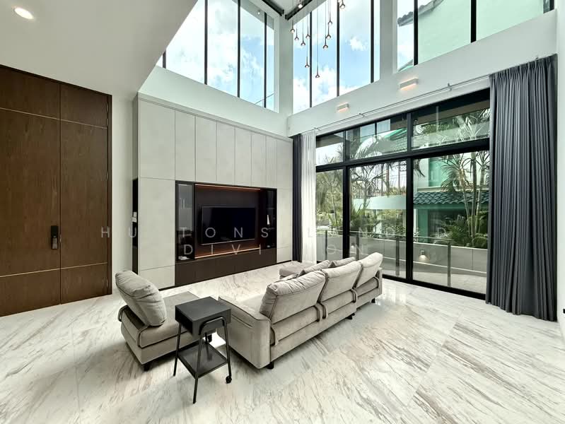 NEW-plus-$500K-Reno 3.5 Storey Semi-D with Lift, Pool & 3 Car Lots Semi-Detached House For Sale at S$ 9,680,000 | PropertyGuru Singapore - Living Room