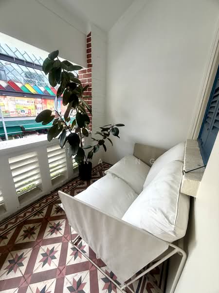 Charming newly renovated Shophouses, Charming newly renovated two storeys Shophouses for rent p, 6 Bedrooms, 2,000 sqft, Shophouse For Rent, by Gina Tng, 500075042 - Balcony - PropertyGuru.com.sg