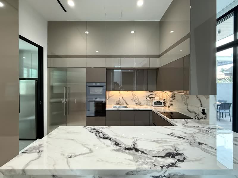 NEW-plus-$500K-Reno 3.5 Storey Semi-D with Lift, Pool & 3 Car Lots Semi-Detached House For Sale at S$ 9,680,000 | PropertyGuru Singapore - Kitchen