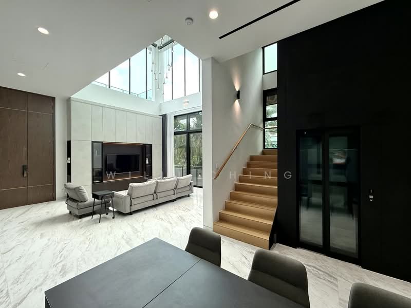 NEW-plus-$500K-Reno 3.5 Storey Semi-D with Lift, Pool & 3 Car Lots Semi-Detached House For Sale at S$ 9,680,000 | PropertyGuru Singapore - Living Room