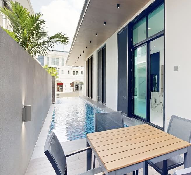 NEW-plus-$500K-Reno 3.5 Storey Semi-D with Lift, Pool & 3 Car Lots Semi-Detached House For Sale at S$ 9,680,000 | PropertyGuru Singapore - Exterior