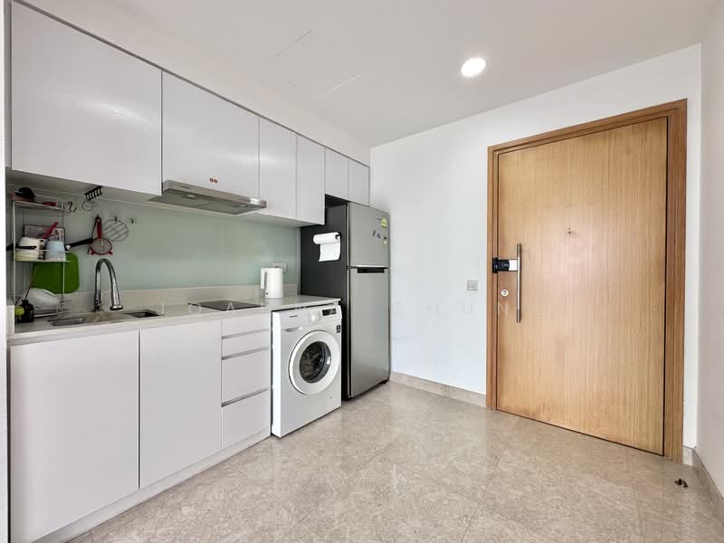 Eight Riversuites, 8 Whampoa East, 1 Bedroom, 441 sqft, Condominium For Rent, by Joanna Chung, 500075173 - Kitchen - PropertyGuru.com.sg