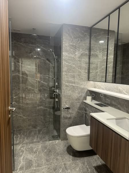 Lentor Modern, 3 Lentor Central, 2 Bedrooms, 678 sqft, Condominium For Rent, by Shirley Woo, 500075190 - Bathroom - PropertyGuru.com.sg