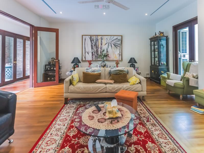 Raffles Park Elevated Detached House Detached House For Sale at S$ 29,900,000 | PropertyGuru Singapore - Living Room