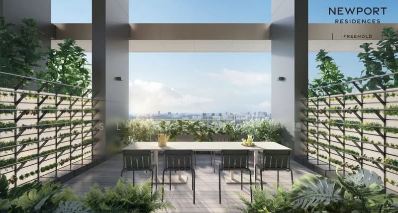 Newport Residences Apartment For Sale at S$ 3,460,000 | PropertyGuru Singapore - Balcony