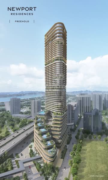 Newport Residences Apartment For Sale at S$ 2,076,000 | PropertyGuru Singapore - Exterior