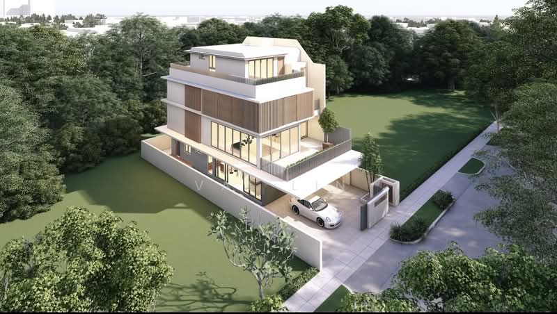 ◤ D19 Cheapest Serangoon Gardens Brand New Semi-D Wide Frontage ❤️ New List! Early Bird Customizable Semi-Detached House For Sale at S$ 8,280,000 | PropertyGuru Singapore