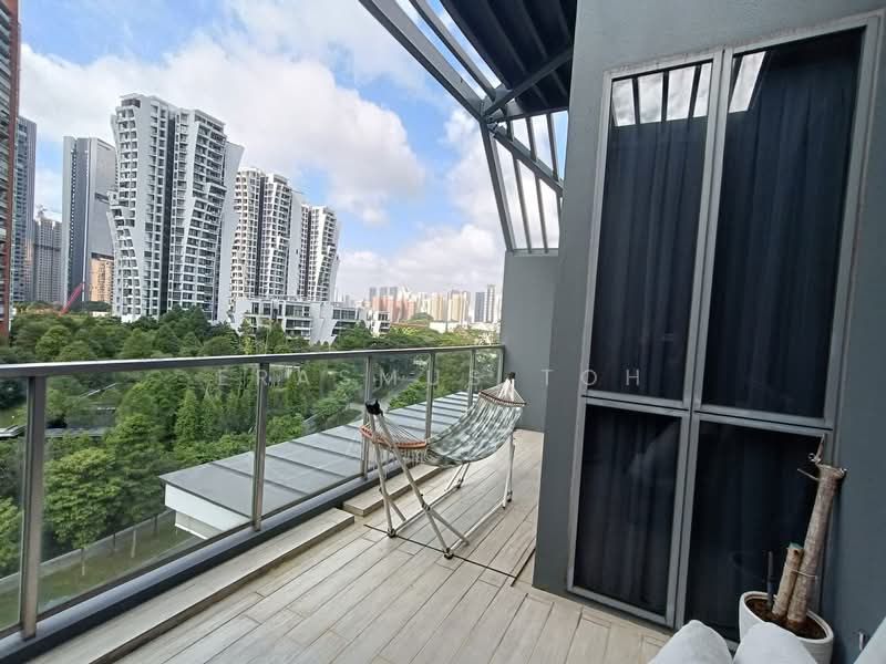 Mon Jervois Condominium For Sale at S$ 3,350,000 | PropertyGuru Singapore - Balcony