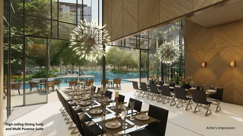 The Florence Residences Condominium For Sale at S$ 1,299,000 | PropertyGuru Singapore - Dining Room