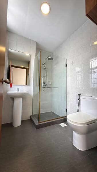 3 Storey Swiss View Spacious Family Size House near Bukit Timah, International Schools Terraced House For Sale at S$ 5,500,000 | PropertyGuru Singapore - Bathroom