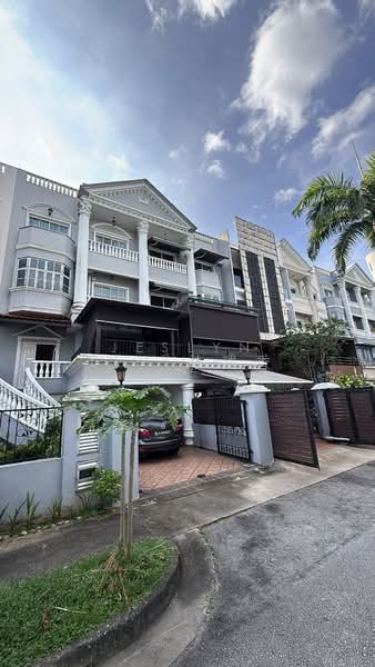 3 Storey Swiss View Spacious Family Size House near Bukit Timah, International Schools Terraced House For Sale at S$ 5,500,000 | PropertyGuru Singapore - Exterior