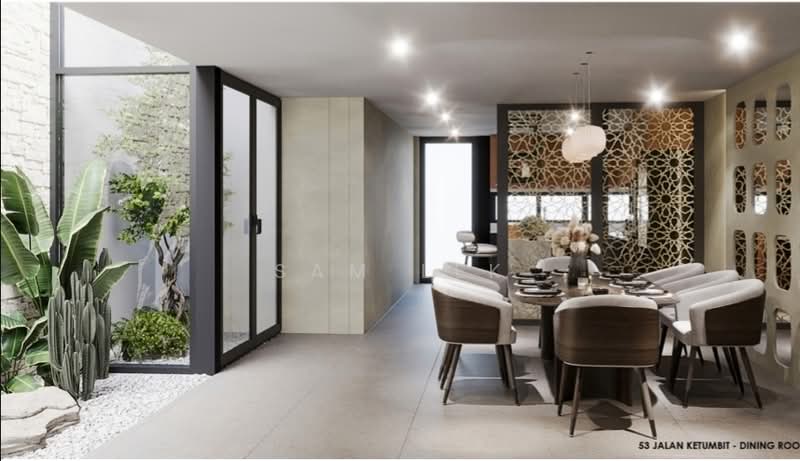 Jalan Ketumbit in Seletar Hills Terraced House For Sale at S$ 7,128,000 | PropertyGuru Singapore - Dining Room