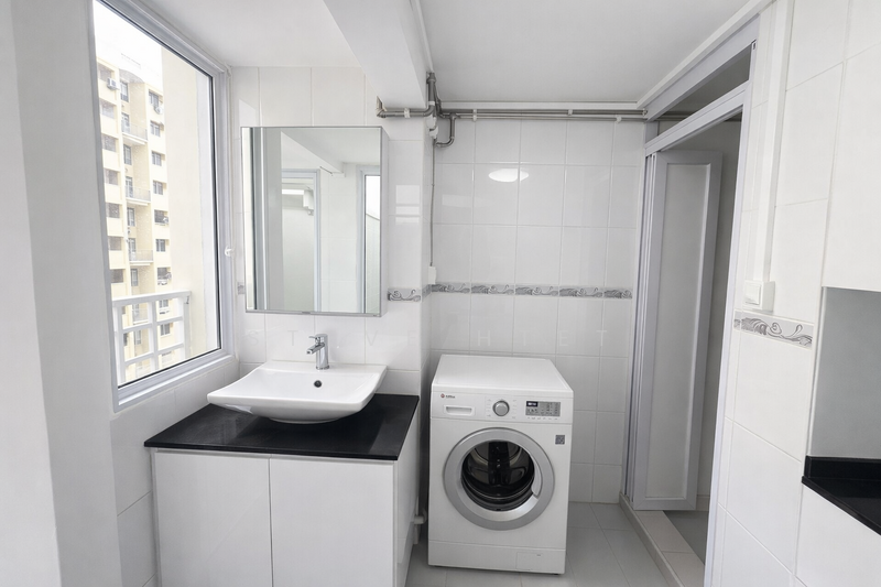 81 Commonwealth Close, 81 Commonwealth Close, 2 Bedrooms, 687 sqft, HDB Flat For Rent, by Steve Htet, 500075457 - Bathroom - PropertyGuru.com.sg