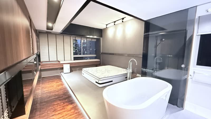 The Wharf Residence, 7 Tong Watt Road, 2 Bedrooms, 1,066 sqft, Condominium For Rent, by Steven Wen, 500075484 - Bathroom - PropertyGuru.com.sg