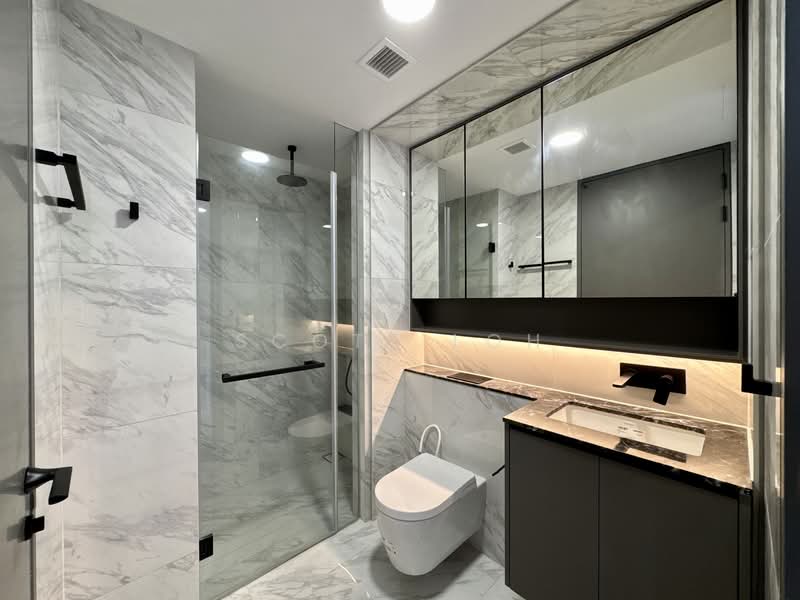 The Landmark, 173 Chin Swee Road, 1 Bedroom, 495 sqft, Condominium For Rent, by Scott Loh, 500075492 - Master Bathroom - PropertyGuru.com.sg