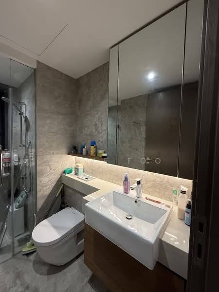 Affinity At Serangoon, 32 Serangoon North Avenue 1, Room Rental, 200 sqft, Condominium For Rent, by Clive Foo, 500075558 - Bathroom - PropertyGuru.com.sg
