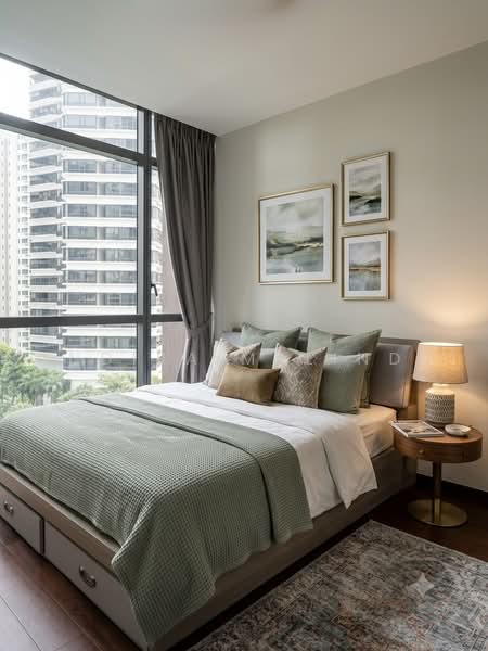 Pullman Residences, 18 Dunearn Road, Newton / Novena, 3 Bedrooms, 1,163 sqft, Condominium For Sale, by Indira Malinda, 500075633 - Master Bedroom - PropertyGuru.com.sg