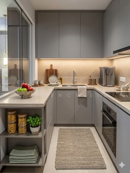 Seaside Residences, 10 Siglap Link, 2 Bedrooms, 807 sqft, Apartment For Sale, by Clarence Sim, 500075680 - Kitchen - PropertyGuru.com.sg