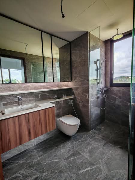 Lentor Modern, 3 Lentor Central, 3 Bedrooms, 1,109 sqft, Condominium For Rent, by Tiffany Tao 陶虹, 500075688 - Bathroom - PropertyGuru.com.sg